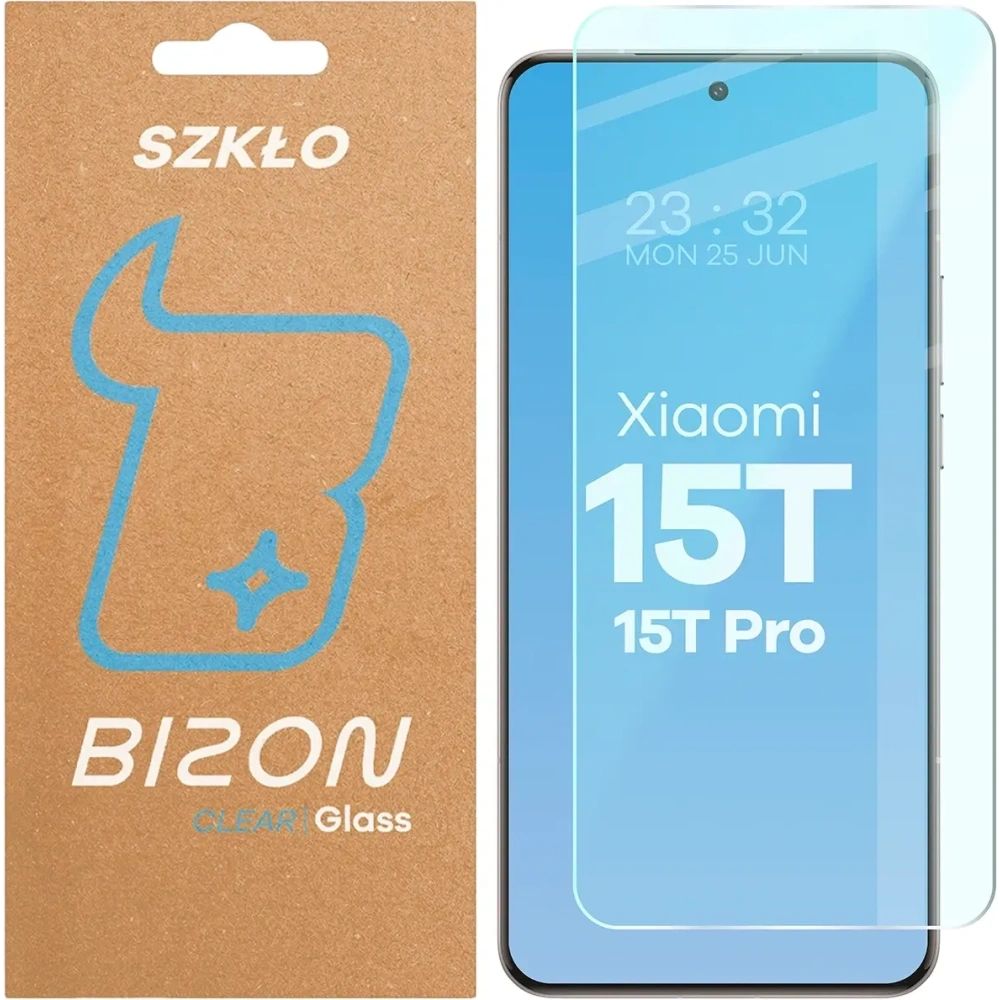 Szkło hartowane Bizon Glass Clear 2 do Xiaomi 15T / 15T Pro