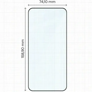 Szkło hartowane Bizon Glass Edge 2 do Xiaomi 15T / 15T Pro czarna ramka