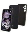Silikonowe etui Bizon Soft Case do Samsung Galaxy S25 FE czarne