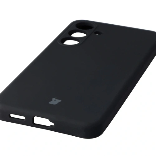 Silikonowe etui Bizon Soft Case do Samsung Galaxy S25 FE czarne