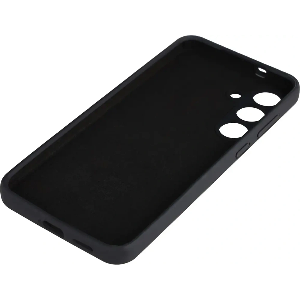 Silikonowe etui Bizon Soft Case do Samsung Galaxy S25 FE czarne