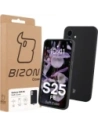 Silikonowe etui Bizon Soft Case do Samsung Galaxy S25 FE czarne