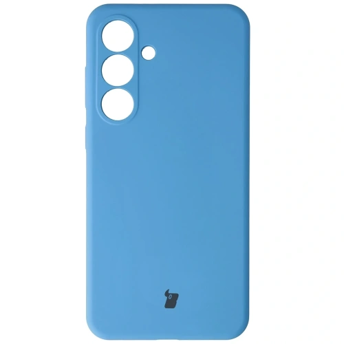 Silikonowe etui Bizon Soft Case do Samsung Galaxy S25 FE niebieskie