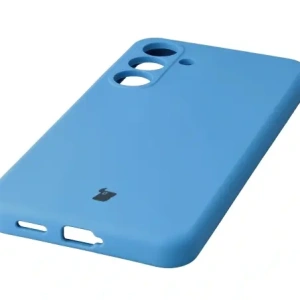 Silikonowe etui Bizon Soft Case do Samsung Galaxy S25 FE niebieskie