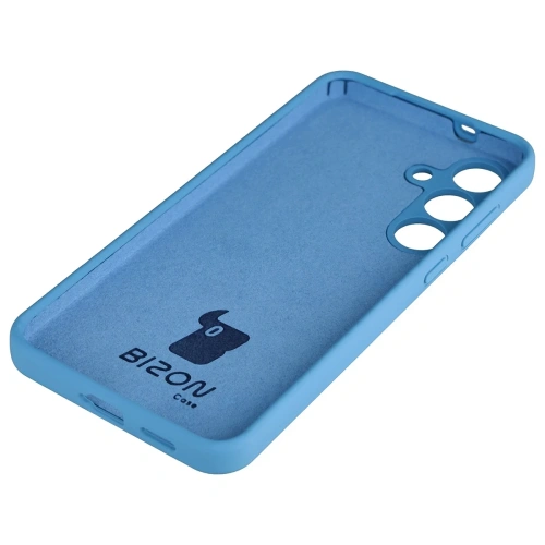 Silikonowe etui Bizon Soft Case do Samsung Galaxy S25 FE niebieskie