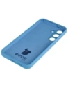 Silikonowe etui Bizon Soft Case do Samsung Galaxy S25 FE niebieskie
