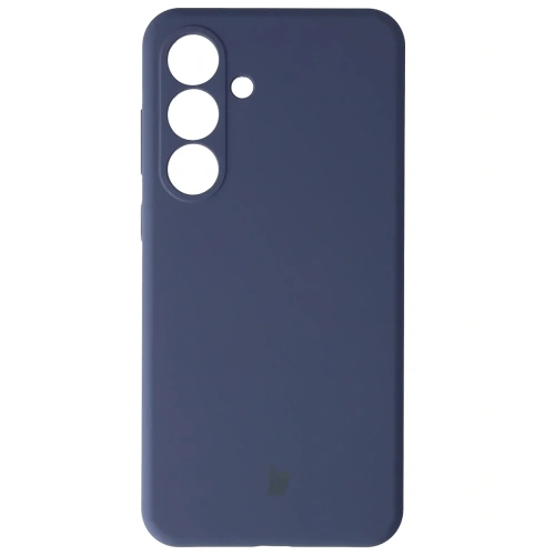 Silikonowe etui Bizon Soft Case do Samsung Galaxy S25 FE ciemnoniebieskie