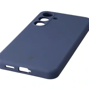 Silikonowe etui Bizon Soft Case do Samsung Galaxy S25 FE ciemnoniebieskie