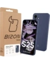 Silikonowe etui Bizon Soft Case do Samsung Galaxy S25 FE ciemnoniebieskie