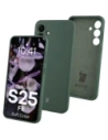 Silikonowe etui Bizon Soft Case do Samsung Galaxy S25 FE ciemnozielone