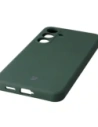 Silikonowe etui Bizon Soft Case do Samsung Galaxy S25 FE ciemnozielone