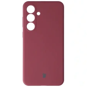 Silikonowe etui Bizon Soft Case do Samsung Galaxy S25 FE ciemnofioletowe