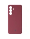 Silikonowe etui Bizon Soft Case do Samsung Galaxy S25 FE ciemnofioletowe