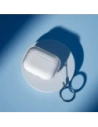 Elastyczne etui z karabińczykiem Bizon Case Headphone Clear do Apple AirPods Pro 3 przeźroczyste