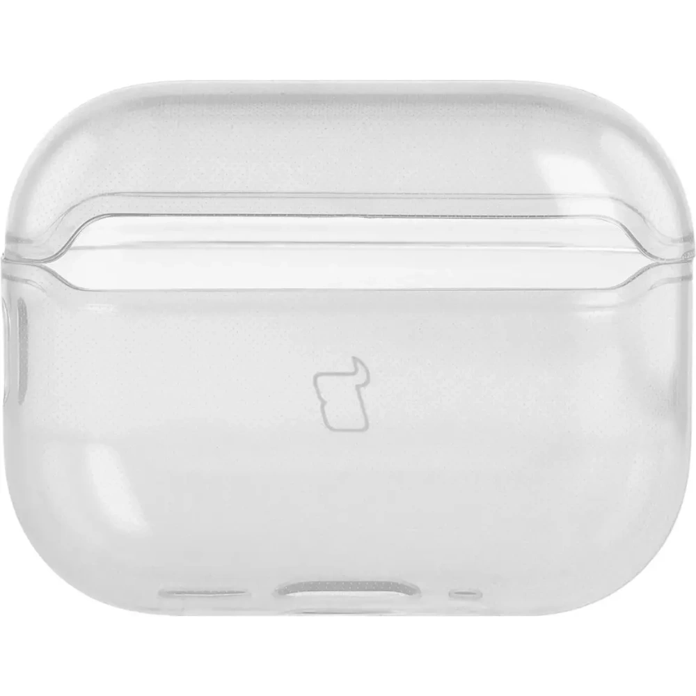 Elastyczne etui z karabińczykiem Bizon Case Headphone Clear do Apple AirPods Pro 3 przeźroczyste