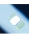 Elastyczne etui z karabińczykiem Bizon Case Headphone Clear do Apple AirPods Pro 3 przeźroczysto-zielone