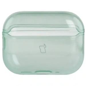 Elastyczne etui z karabińczykiem Bizon Case Headphone Clear do Apple AirPods Pro 3 przeźroczysto-zielone