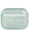 Elastyczne etui z karabińczykiem Bizon Case Headphone Clear do Apple AirPods Pro 3 przeźroczysto-zielone