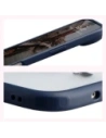Etui z pierścieniem magnetycznym Bizon Case MatteO do Apple iPhone 17 Air przydymione-granatowe