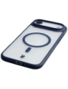 Etui z pierścieniem magnetycznym Bizon Case MatteO do Apple iPhone 17 Air przydymione-granatowe