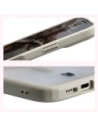 Etui z pierścieniem magnetycznym Bizon Case MatteO do Apple iPhone 17 przydymione-beżowe