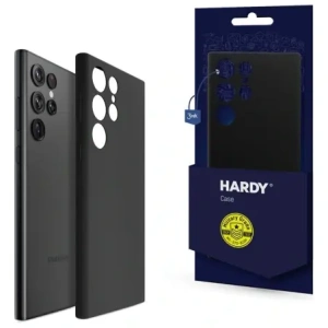 Etui 3MK Hardy Silicone MagCase do Samsung Galaxy S24 Ultra czarny