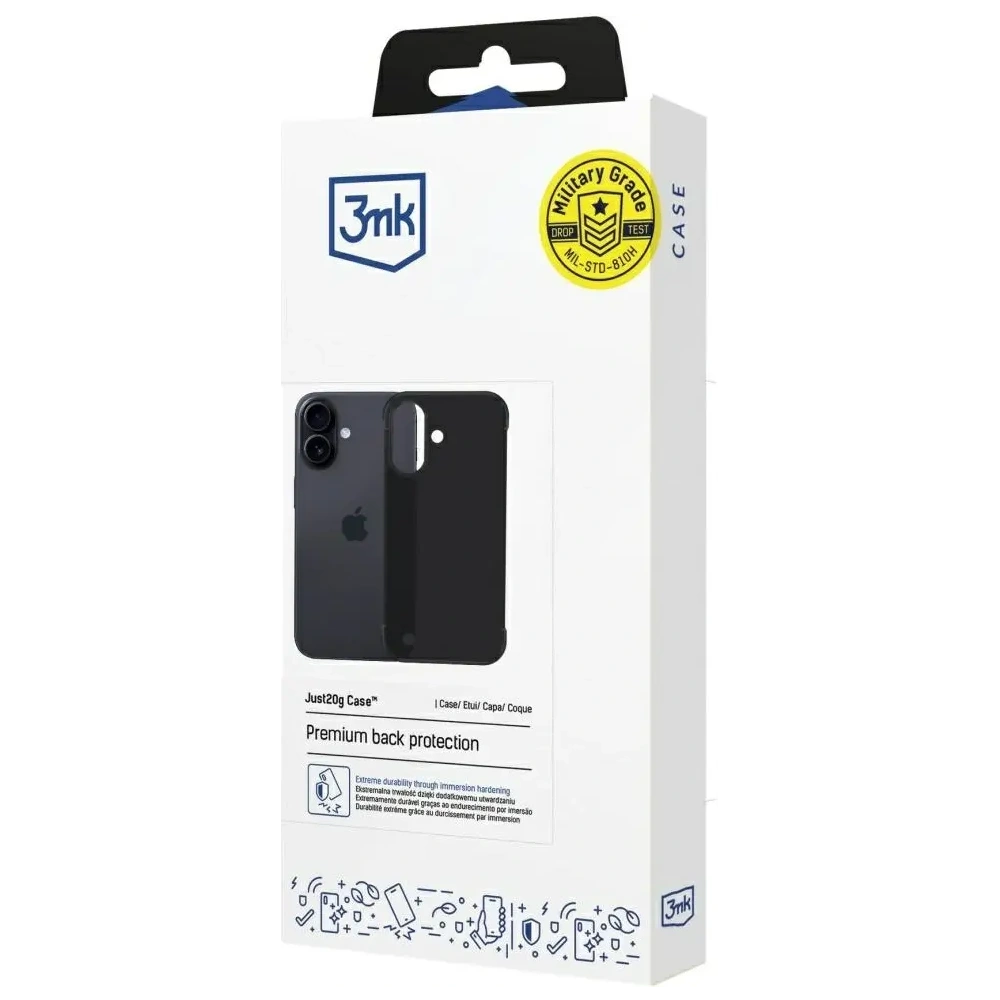 Etui 3MK Just20g Matt Case do Apple iPhone 17
