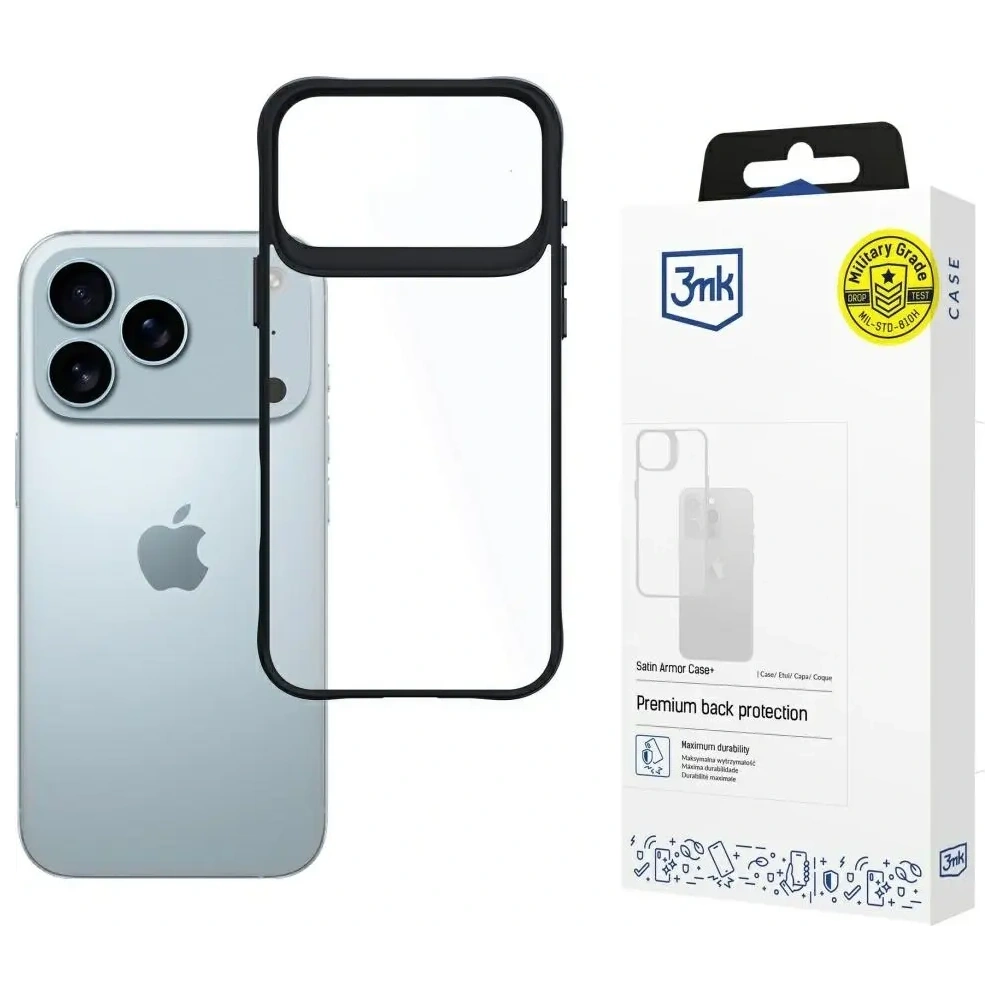 Etui 3MK Satin Armor Case+ do Apple iPhone 17 Pro Max