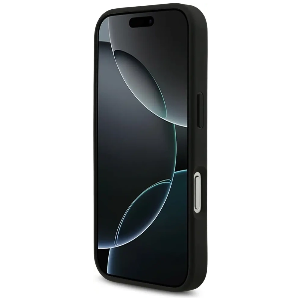 Etui BMW M Carbon Tricolor Line MagSafe do Apple iPhone 17 Pro czarny