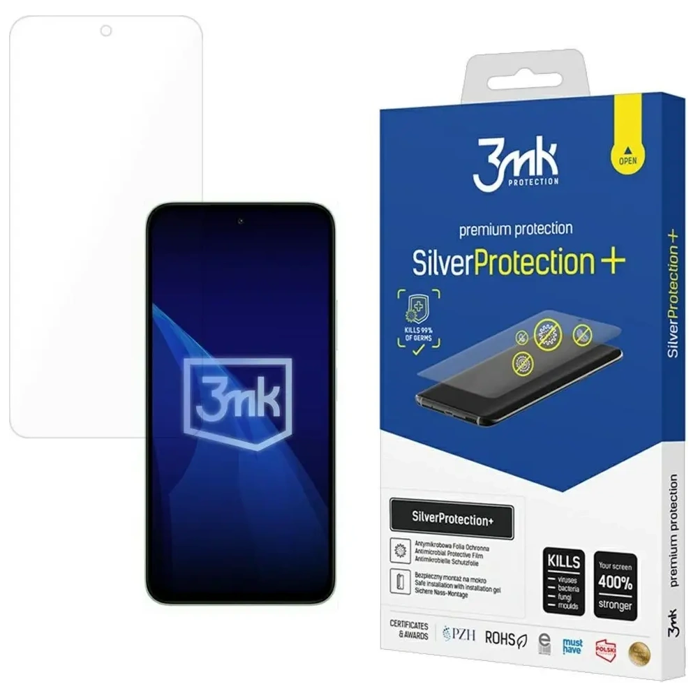 Antymikrobowa folia ochronna 3MK SilverProtect+ do Xiaomi Redmi 15 4G / 15 5G