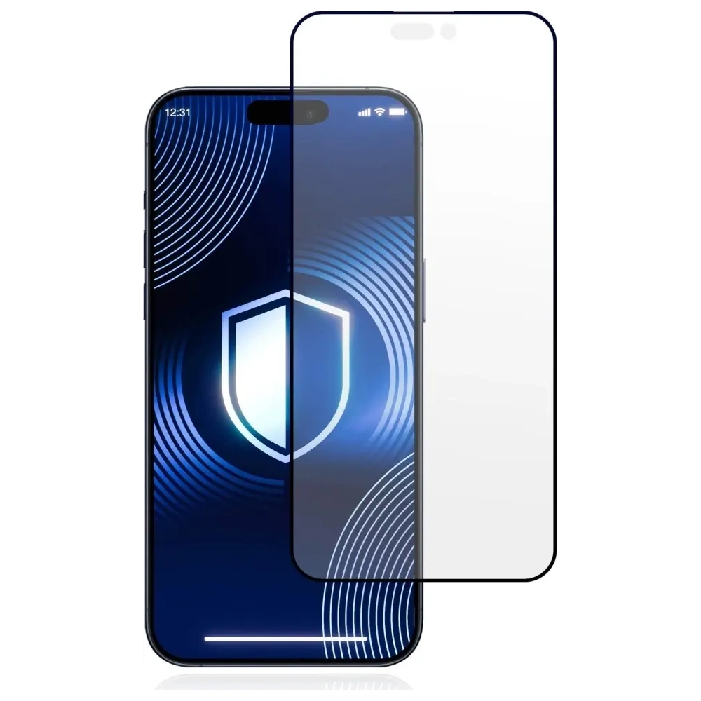 Szkło hartowane 3MK HardGlass Matt Max do Apple iPhone 17 Pro