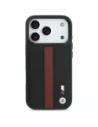 Etui BMW M Perforated Stripe Logo MagSafe do Apple iPhone 17 Pro czerwony