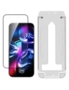 Szkło hartowane 3MK HardGlass Max z aplikatorem do Apple iPhone 16 Pro / 17