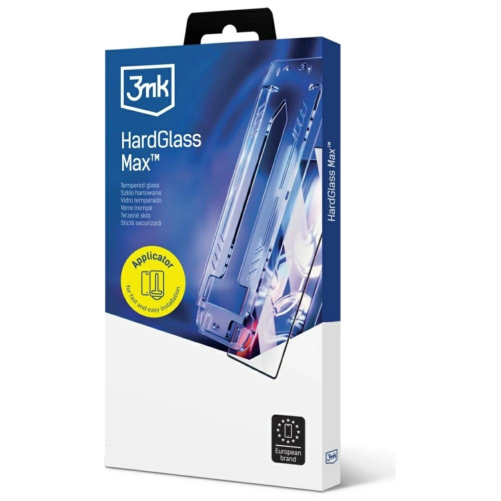 Szkło hartowane 3MK HardGlass Max z aplikatorem do Samsung Galaxy A26 5G