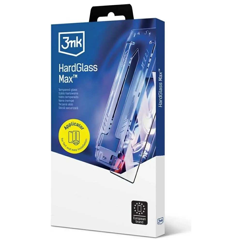 Szkło hartowane 3MK HardGlass Max z aplikatorem do Samsung Galaxy S24+ Plus / S25+ Plus