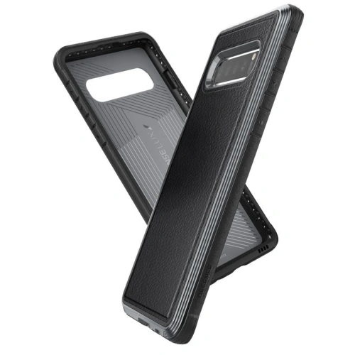 Kup Etui din aluminiu X-Doria Defense Lux Samsung Galaxy S10 (test de cădere 3m) (Piele neagră) - XDR004BLK - {ean13} - Sklep Home Screen