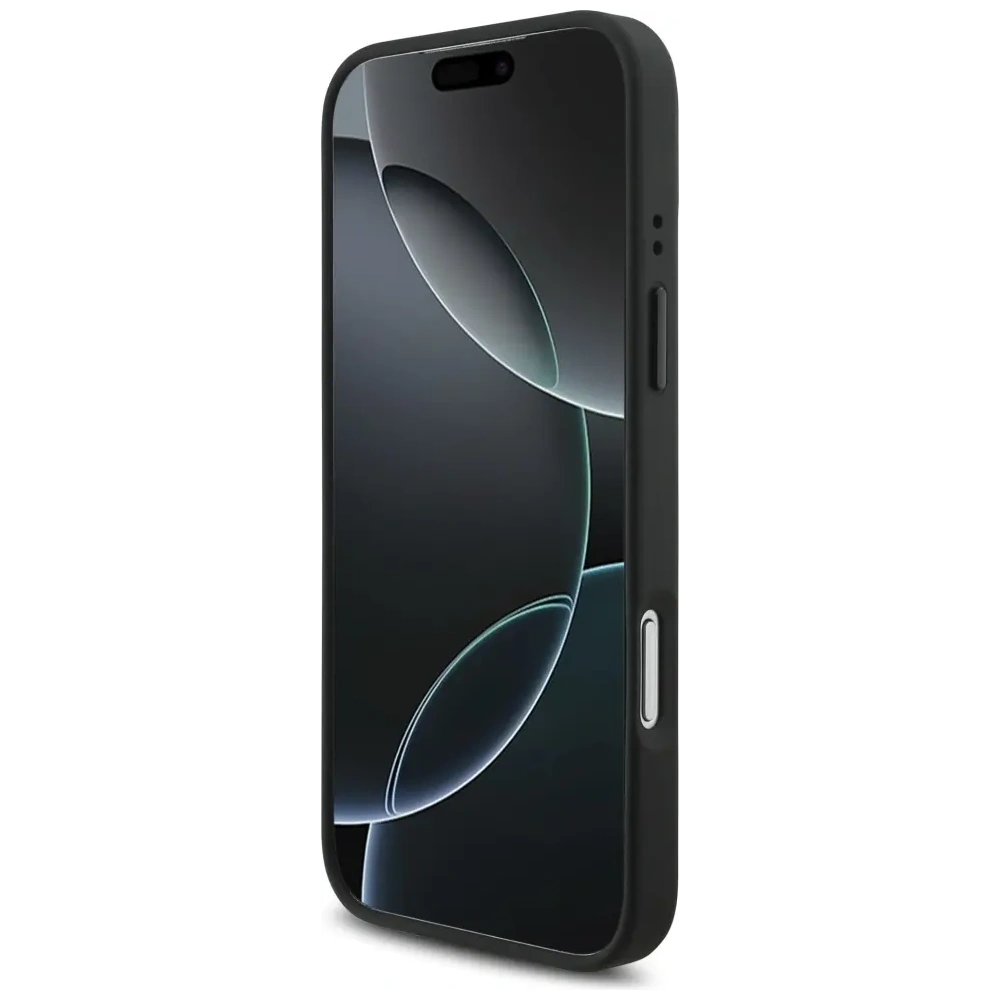 Etui BMW M Perforated Stripe Logo MagSafe do Apple iPhone 17 Pro Max szary