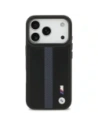 Etui BMW M Perforated Stripe Logo MagSafe do Apple iPhone 17 Pro niebieski