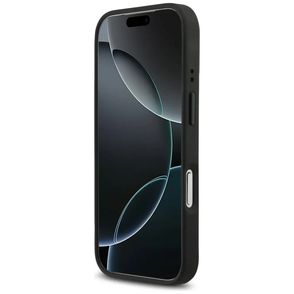 Etui BMW M Perforated Stripe Logo MagSafe do Apple iPhone 17 Pro niebieski