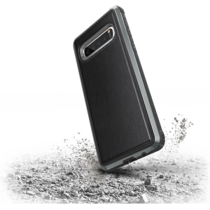 Kup Etui aluminiowe X-Doria Defense Lux Samsung Galaxy S10 (Drop test 3m) (Black Leather) - XDR004BLK - {ean13} - Sklep Home Screen
