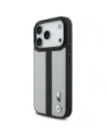 Etui BMW M Perforated Stripe Logo MagSafe do Apple iPhone 17 Pro szary