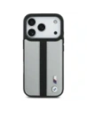 Etui BMW M Perforated Stripe Logo MagSafe do Apple iPhone 17 Pro szary