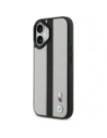 Etui BMW M Perforated Stripe Logo MagSafe do Apple iPhone 17 szary