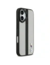 Etui BMW M Perforated Stripe Logo MagSafe do Apple iPhone 17 szary