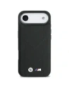 Etui BMW M Quilted Logo MagSafe do Apple iPhone 17 Air czarny