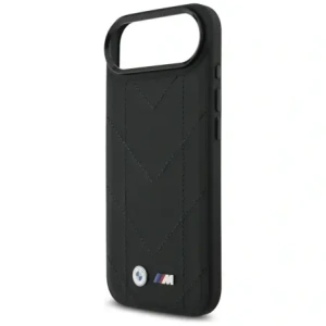 Etui BMW M Quilted Logo MagSafe do Apple iPhone 17 Air czarny