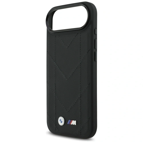 Etui BMW M Quilted Logo MagSafe do Apple iPhone 17 Air czarny