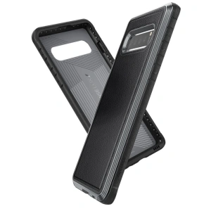 Kup Etui aluminiowe X-Doria Defense Lux Samsung Galaxy S10+ Plus (Drop test 3m) (Black Leather) - XDR005BLK - {ean13} - Sklep Home Screen