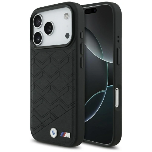 Etui BMW M Shape Logo MagSafe do Apple iPhone 17 Pro czarny
