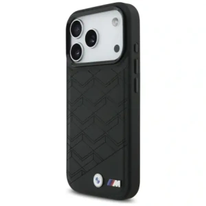 Etui BMW M Shape Logo MagSafe do Apple iPhone 17 Pro czarny